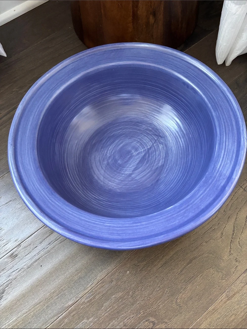 Pfaltzgraff Stonewash Blue Round Stoneware Serving Bowl - 13x4”